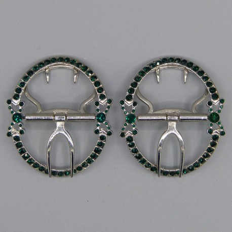 BOUCLES DE CHAUSSURES - CHARLOTTE - Vert