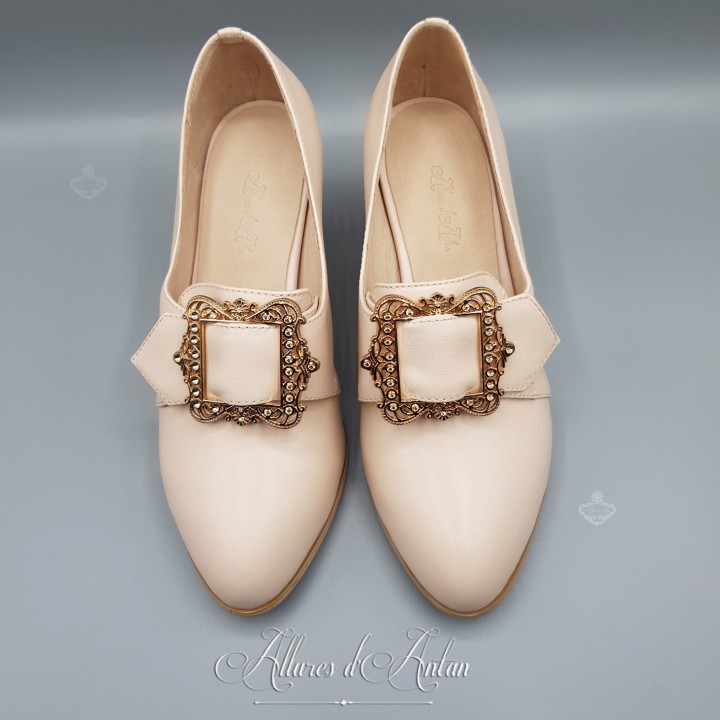 TRIANON - Chaussures (1700-1760) Bleu Pale