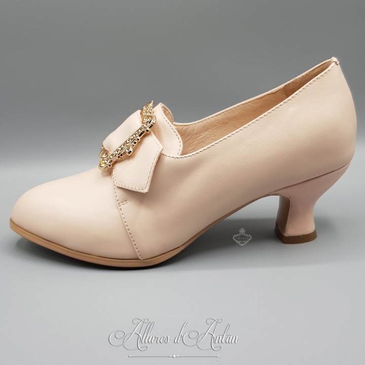 TRIANON - Chaussures (1700-1760) Bleu Pale