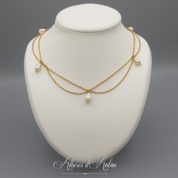 Collier Petites Perles - Nacré