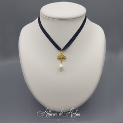 Pendentif  Perle nacrée