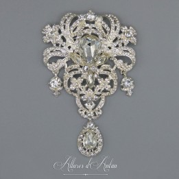 Grande Broche Strass