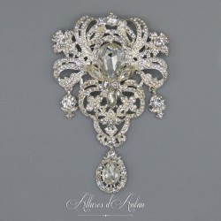 Grande Broche Strass