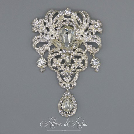Grande Broche Strass