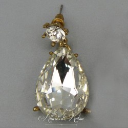 Boucles d'oreilles Strass