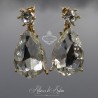 Boucles d'oreilles Strass