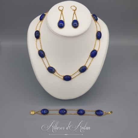 Parure Lapis Lazuli