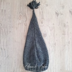 Bonnet de nuit - Gris Foncé