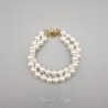 Bracelet 2 rangs Perle
