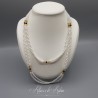 Collier Empire, Perles et Agate